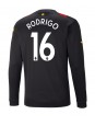 Manchester City Rodri Hernandez #16 Auswärtstrikot 2022-23 Langarm